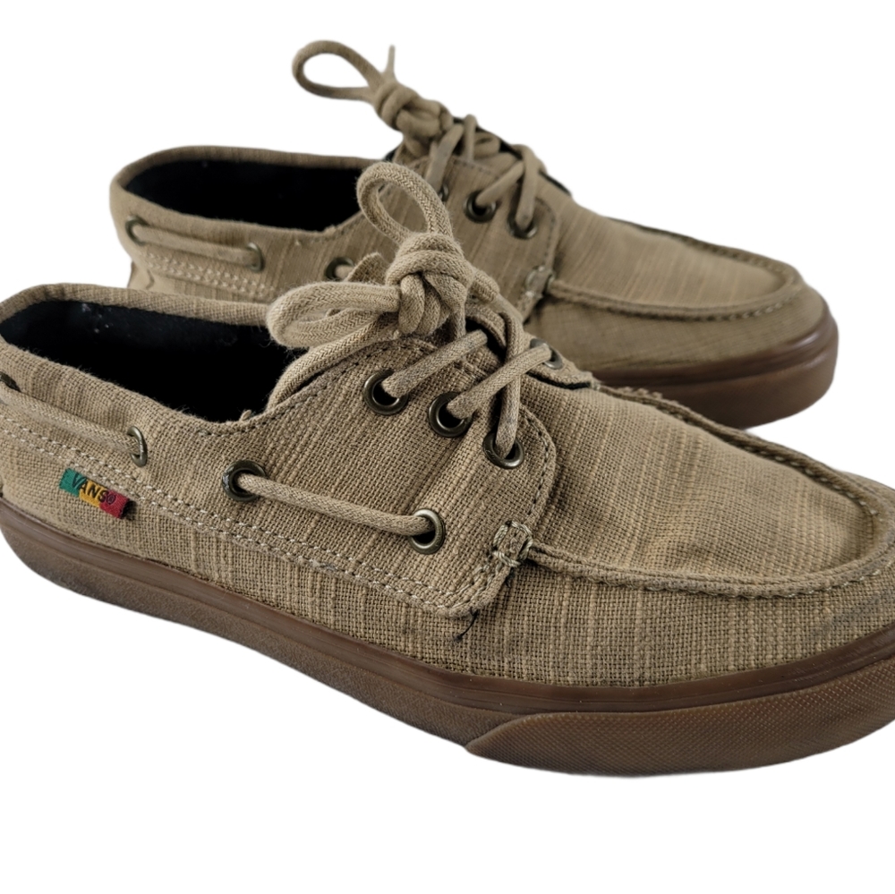 Vans Top Sider Rasta Style Shoes